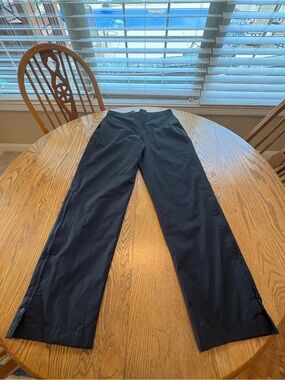 Zero Restriction ZR Michelle Gortex Waterproof Rainwear Pants Golf Black M EUC